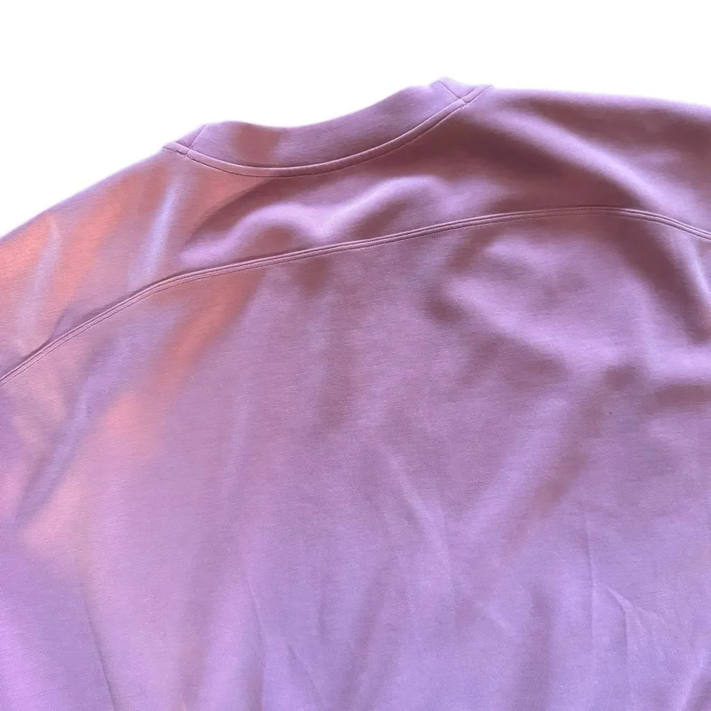 Lululemon Perfectly Oversized Cropped Crew *Softstreme™ Spiced Chai